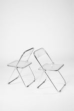 Load image into Gallery viewer, Pair of Giancarlo Piretti Plia Folding Chairs
