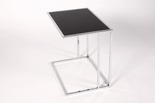 Load image into Gallery viewer, Steel and Glass Side Table
