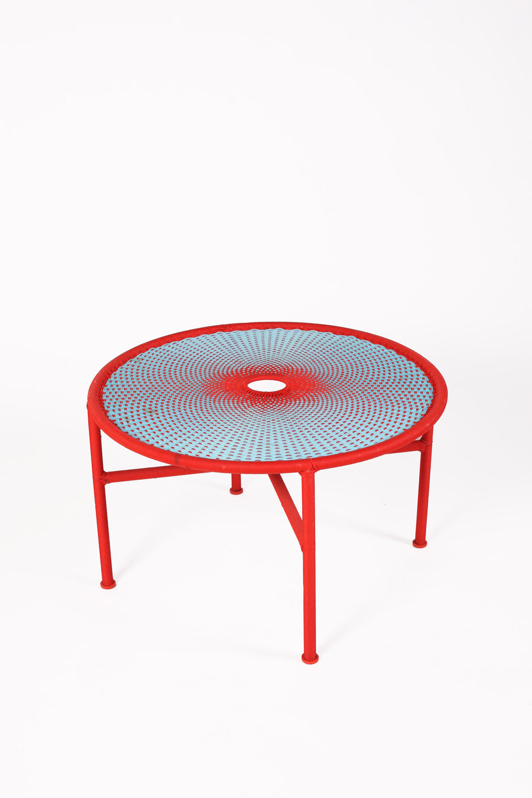 Sebastian Herkner Banjooli Medium Table (Water/Red)