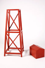 Load image into Gallery viewer, Jeremy Wafer | Tall Red Sculpture
