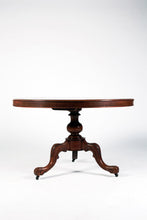Load image into Gallery viewer, Antique Wooden Round Table
