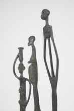 Load image into Gallery viewer, Set of African Bronze Figurines
