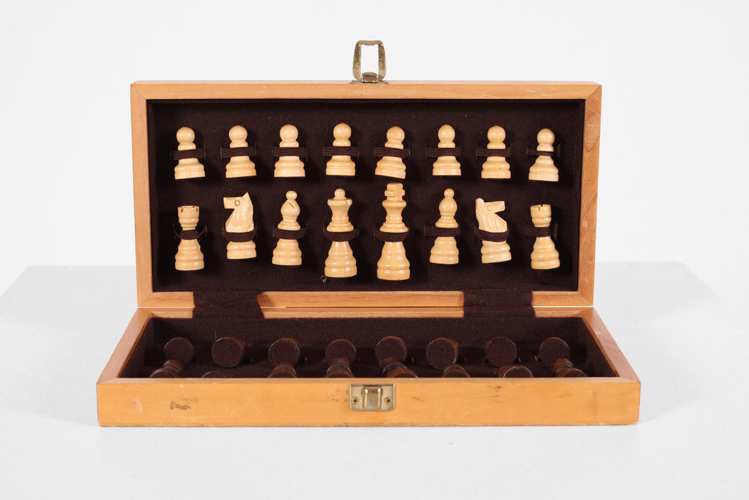 Wooden Chess Game Box