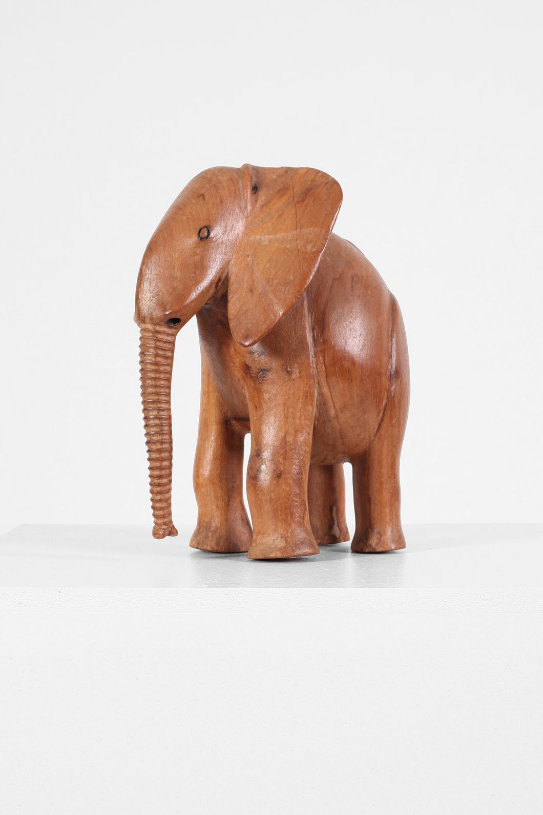 Hand-carved Elephant Sculpture