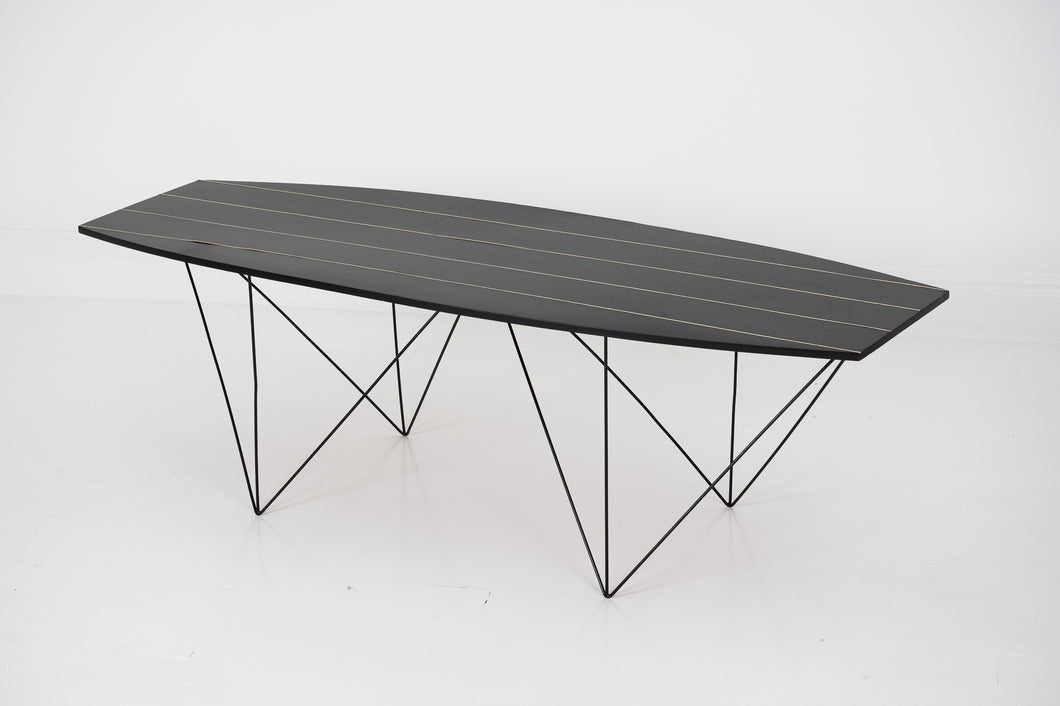 Mid-century Inlayed Coffee Table