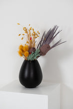 Load image into Gallery viewer, Black Ceramic Vase
